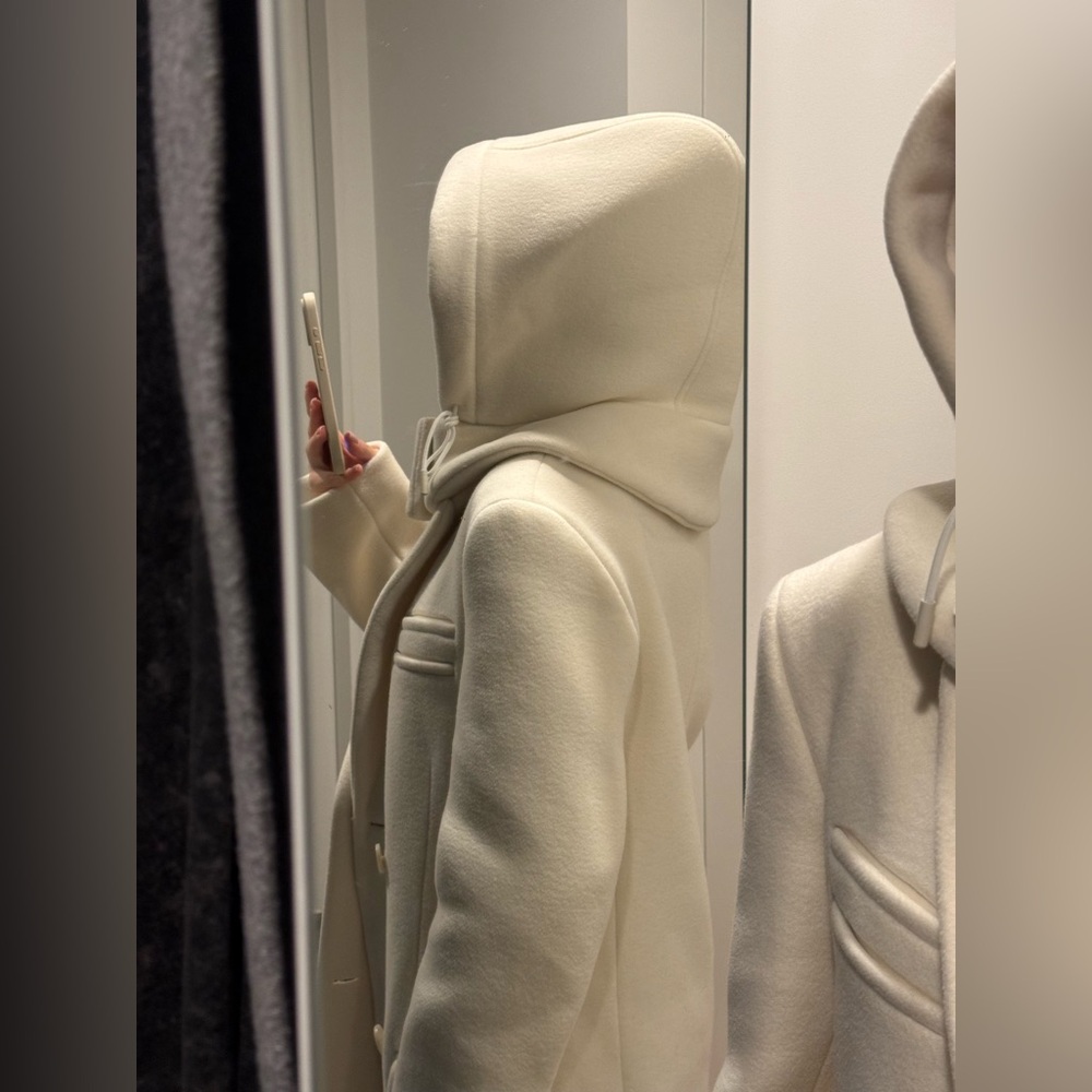 Proenza Schouler Cream Teddy Jacket - Picture 8 of 16
